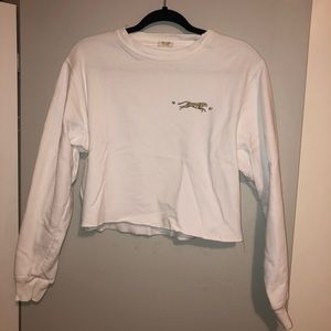 BRANDY MELVILLE 🐆 cropped crewneck